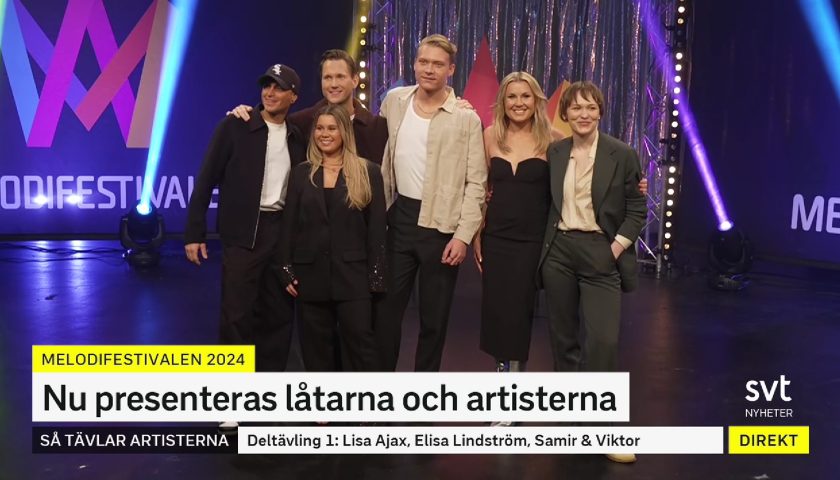 SWEDEN: Melodifestivalen 2024 artists & entries reveal! - OGAE Greece